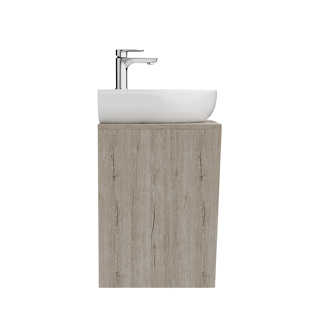 Тумба PRO подвесная 2 дверцы 60, белая глянцевая  Kerama Marazzi PRO.60.2\WHT