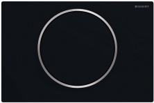 Кнопка смыва Geberit Sigma 10 115.758.14.5 черный матовый / хром глянцевый
