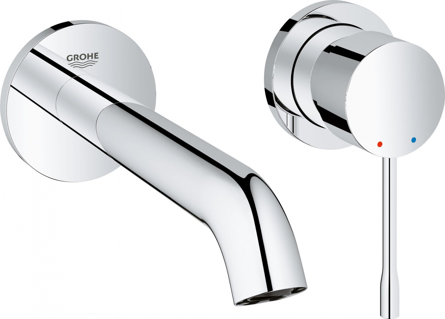 Кран grohe. Смеситель Grohe Essence New 19967001. Смеситель Грое Эссенс Нью 19967001. Смеситель для раковины (умывальника) Grohe Essence 19967001 + 32635000 однорычажный встраиваемый хром. Панель Essence Grohe 19967001.