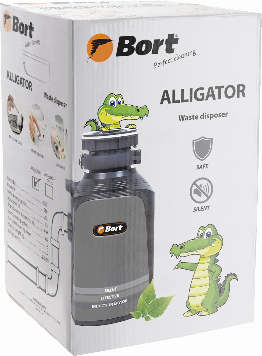 Измельчитель отходов Bort Alligator 93410754