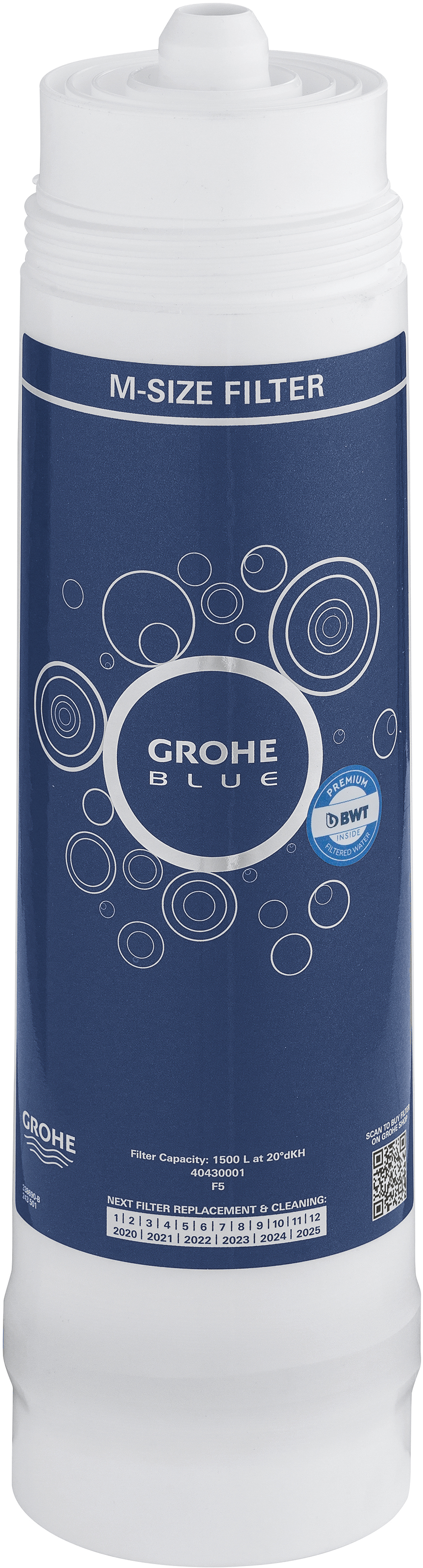 Фильтр Grohe Blue 40430001 M-Size, без насадки