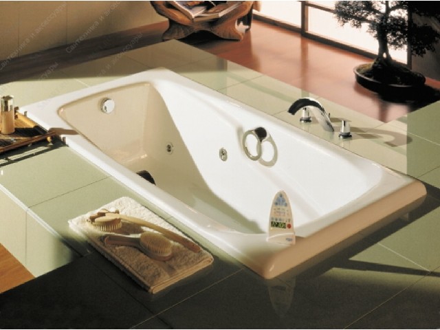 Чугунная ванна Roca Continental 211506001 120х70 см