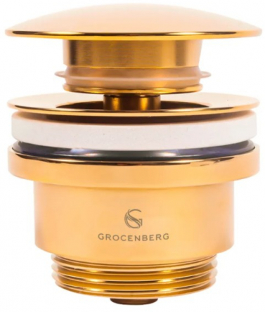 Донный клапан Grocenberg GB106 Золото 