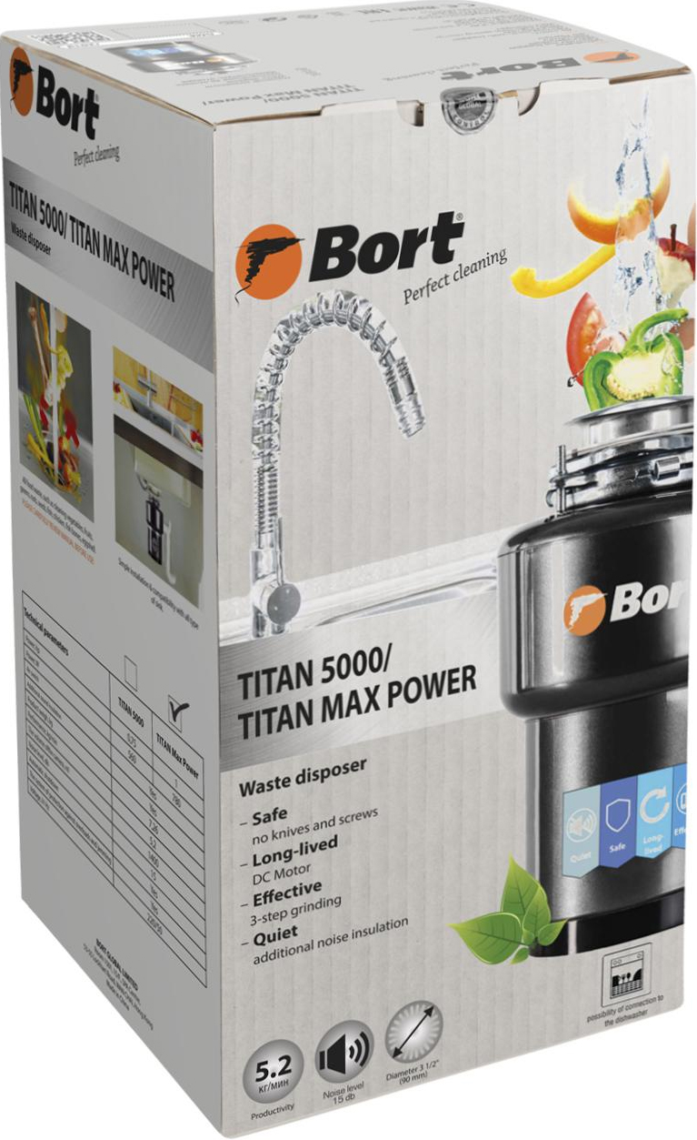 Измельчитель отходов Bort Titan Max Power