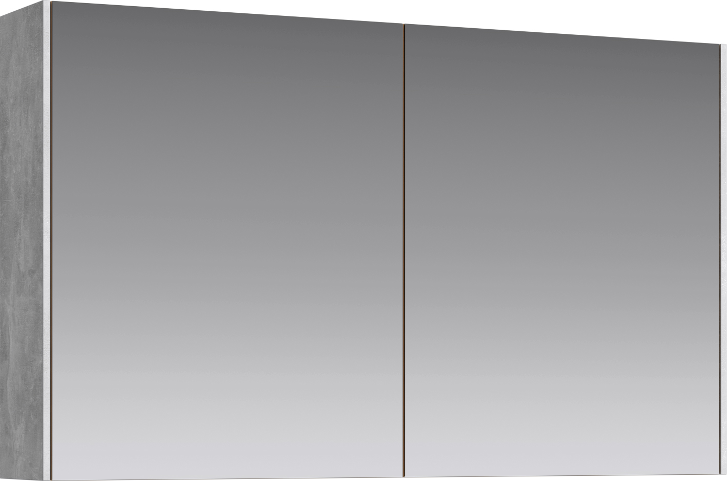 Сменный элемент Aqwella 5 stars Mobi для зеркала-шкафа, бетон светлый, 2 шт.