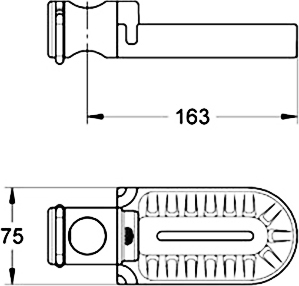 Полочка-мыльница Grohe Relexa plus 28631000