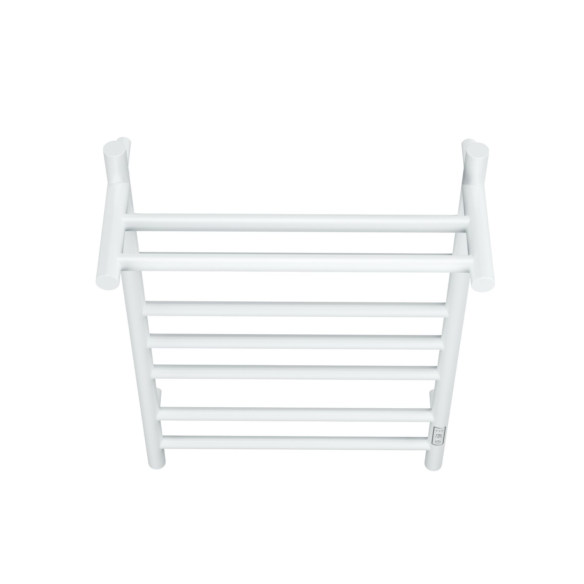 Полотенцесушители электрический с полочкой (лесенка) Bauedge Stil Shelf DB-0019, 40x80 см