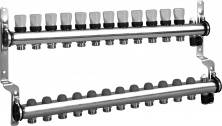 Коллектор Meibes M1794132 с термовставками на 12 контуров 