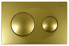 Кнопка смыва Azario, пластик, Золото матовое AZ-8200-0014