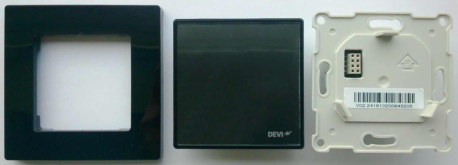 Терморегулятор Devi Devireg Smart Wi-Fi black