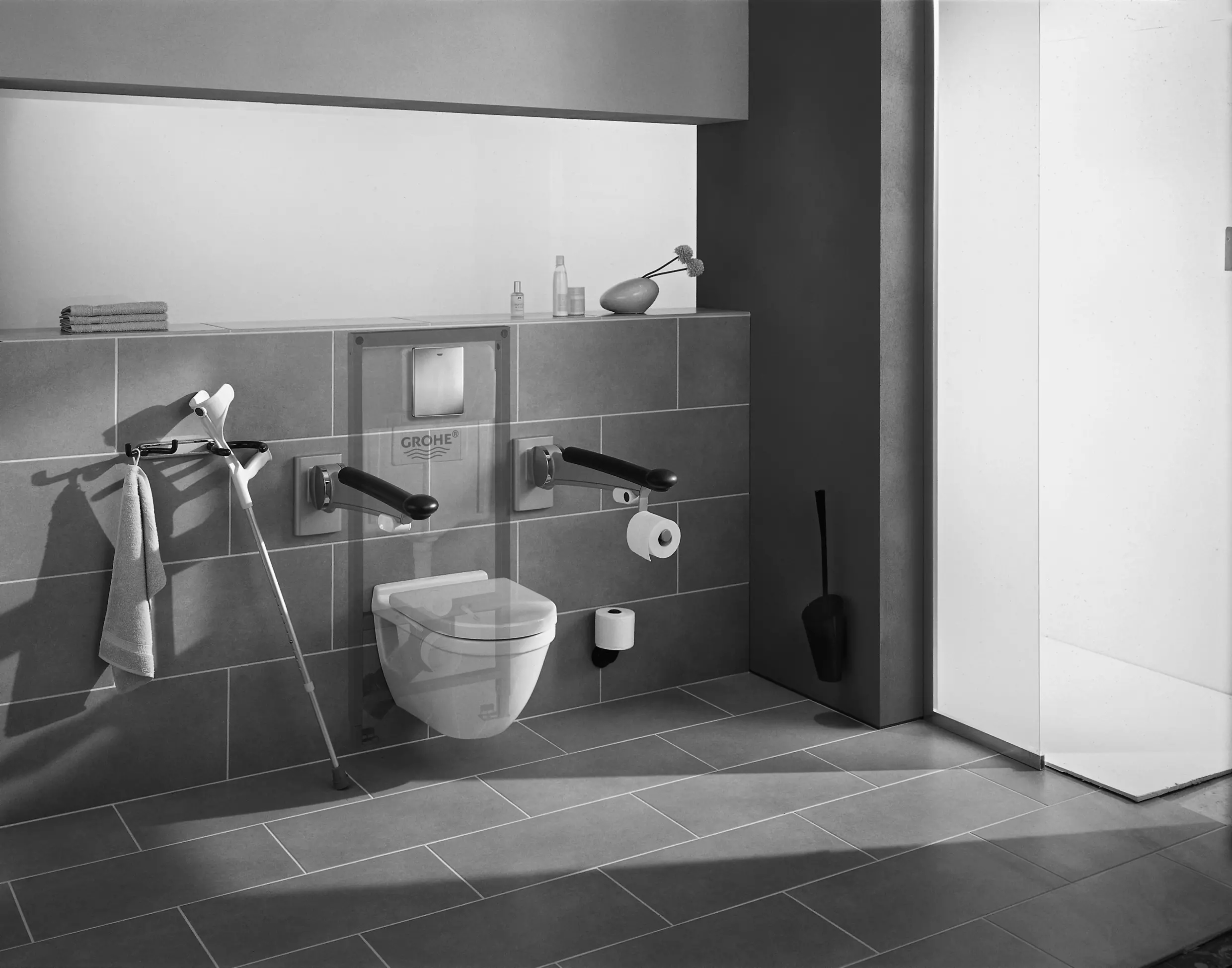 Инсталляция для унитаза grohe rapid sl с креплением и клавишей 38721001