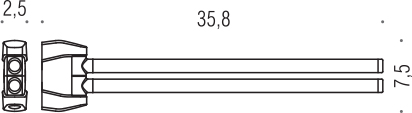 Полотенцедержатель Colombo Design Road B8012.CRQ