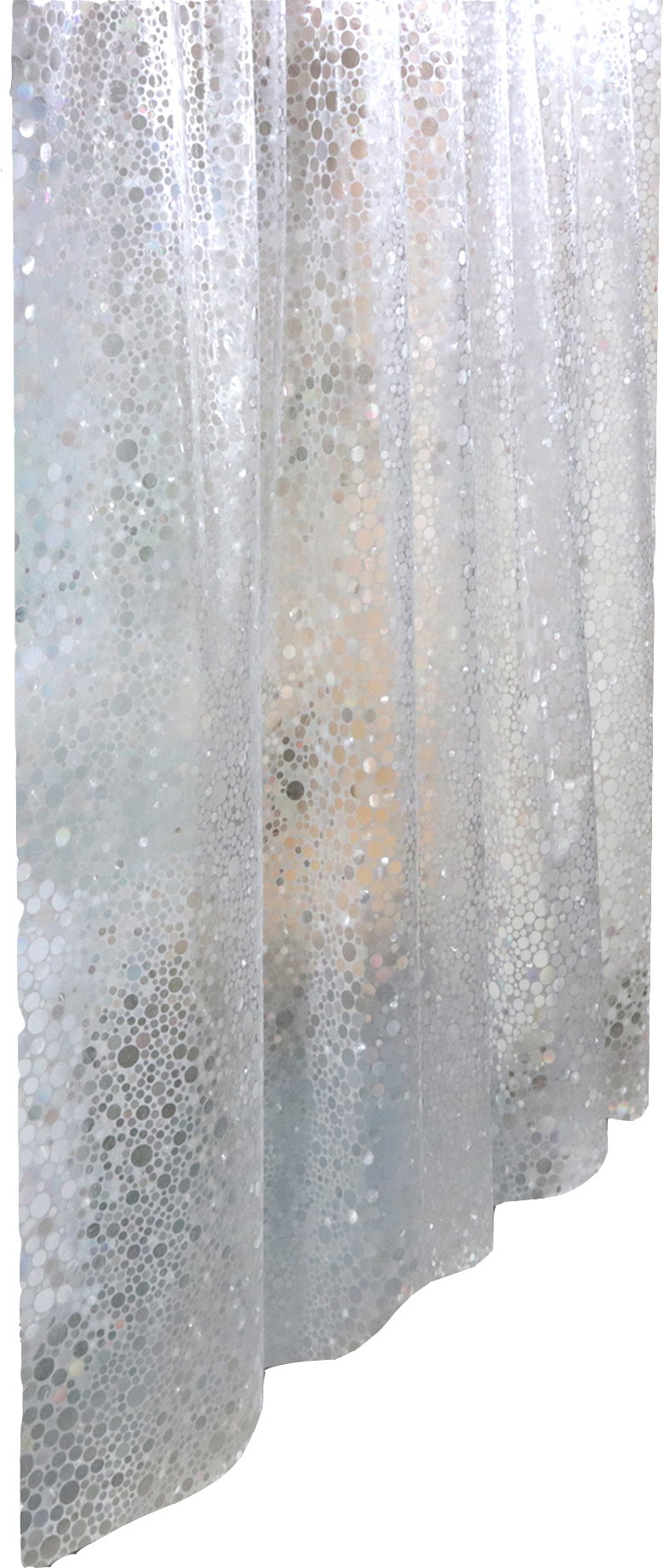 Штора для ванной Meiwa Sparkle прозрачная