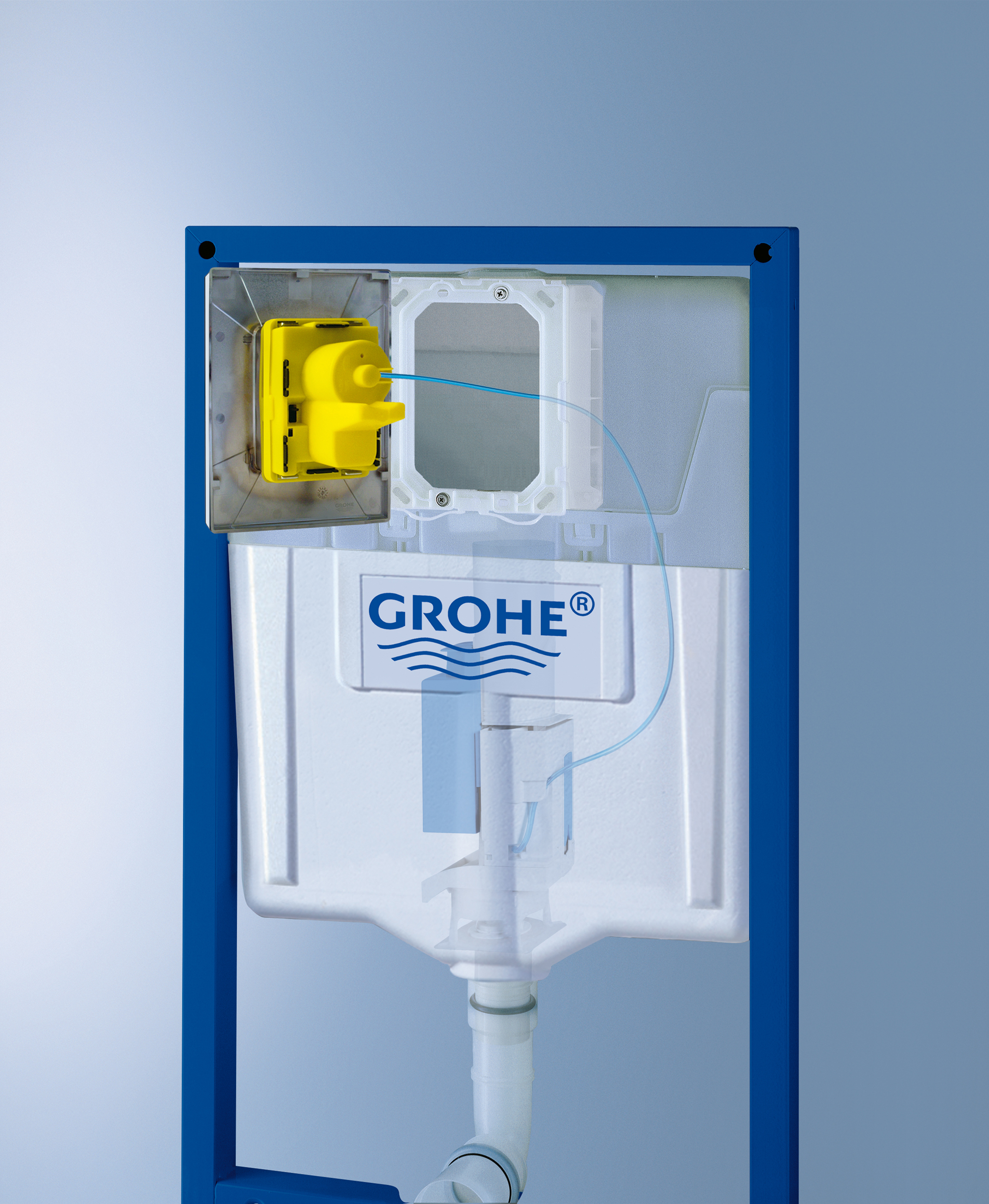 Система инсталляции для унитазов Grohe Rapid SL 38813001 4 в 1 с кнопкой смыва
