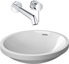 Комплект  Смеситель Grohe Essence New 19967001 для раковины + Рукомойник Duravit Architec 0319420000 