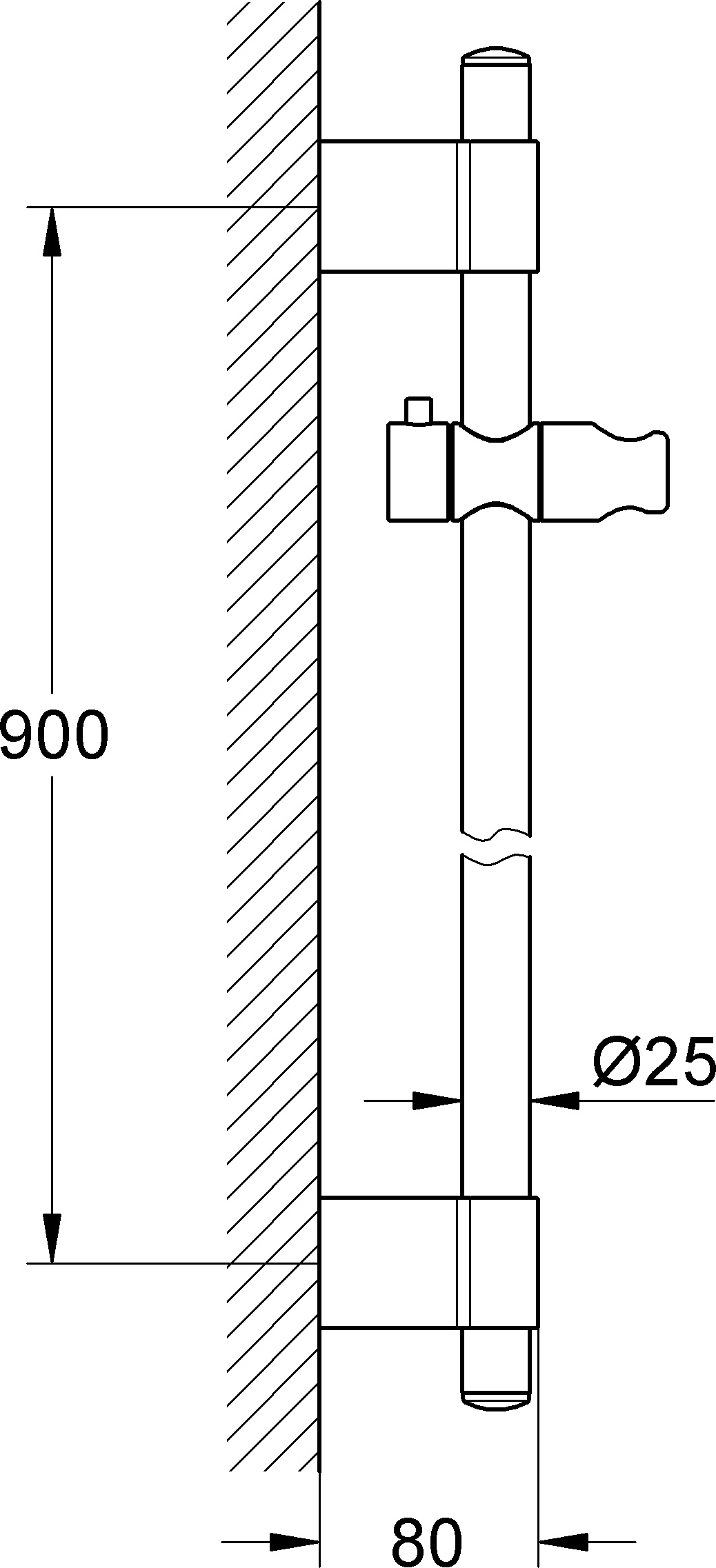 Душевая штанга Grohe Power&Soul 27785000