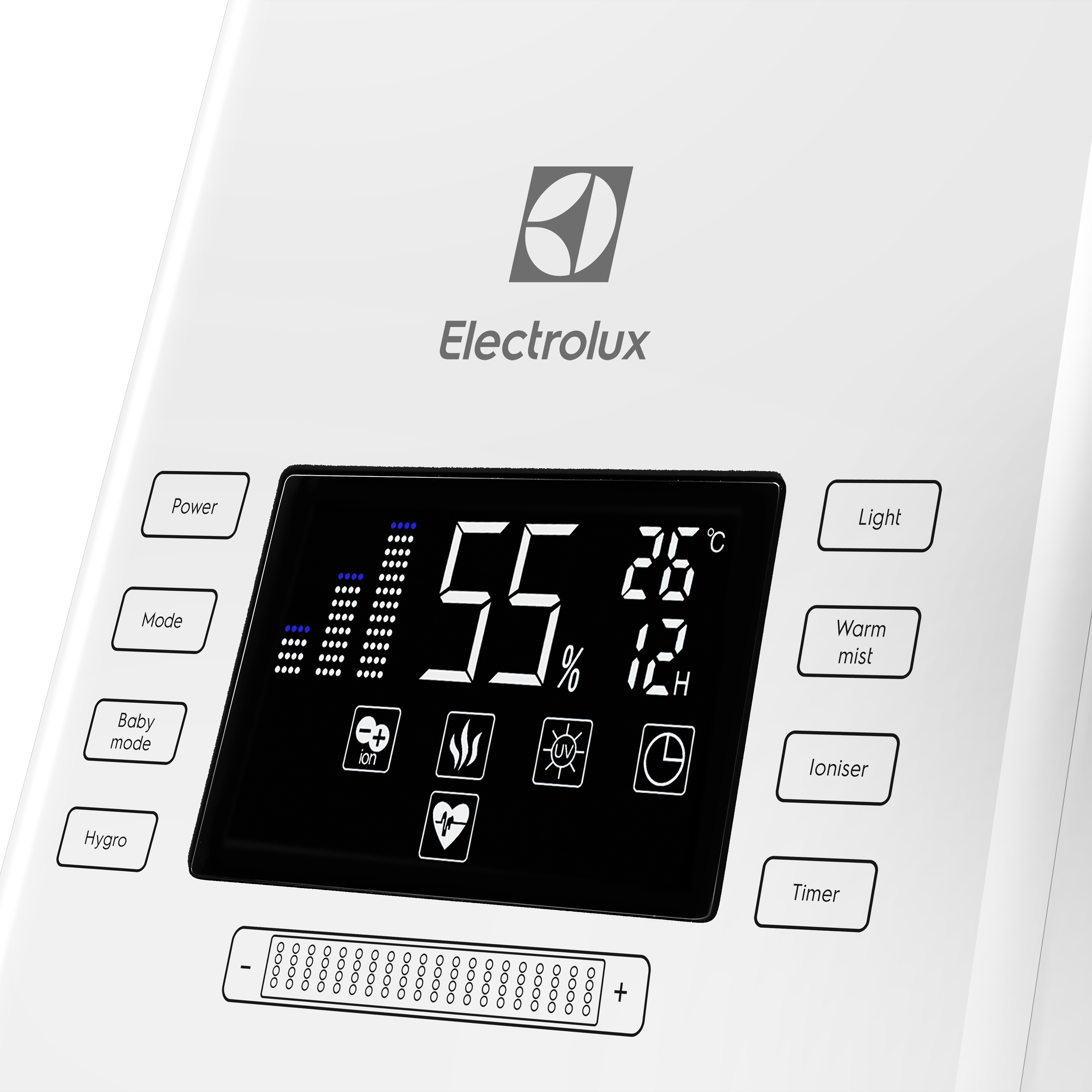 Увлажнитель воздуха Electrolux EHU-3715D ультразвуковой, белый