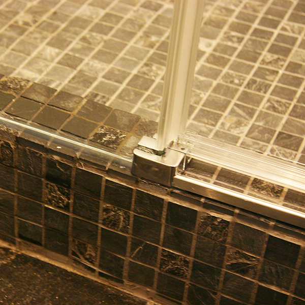 Душевая дверь в нишу GuteWetter Slide Door GK-862 левая 130 см стекло бесцветное, профиль хром