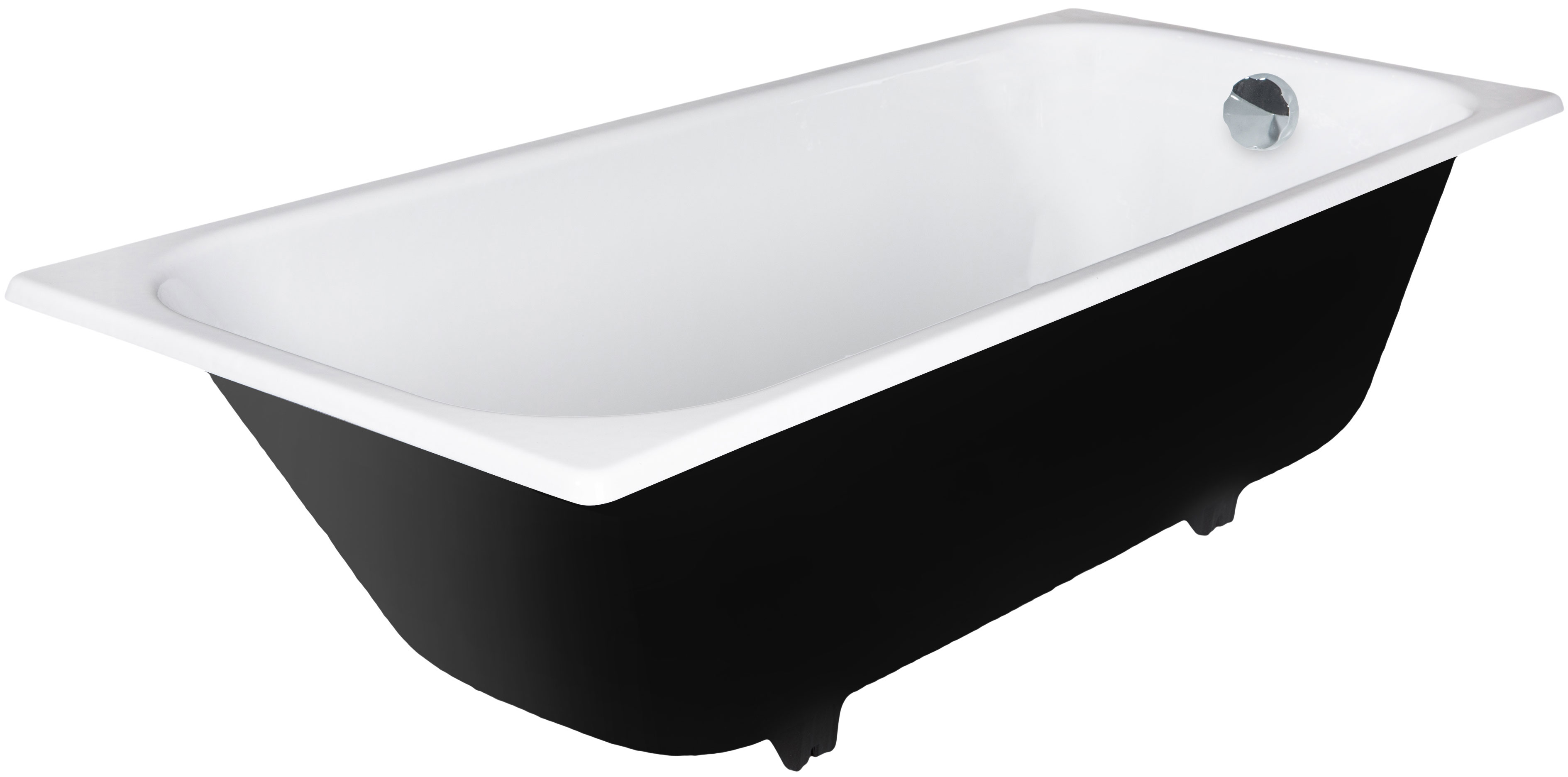 Чугунная ванна Wotte Start 170x70, с отверстиями для ручек