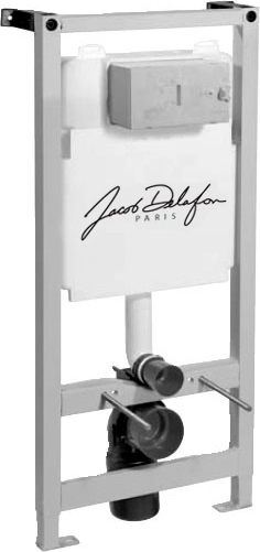 Комплект  Система инсталляции для унитазов Jacob Delafon E5504-NF + Кнопка смыва Jacob Delafon E4316-CP хром + Крышка-сиденье Roca Gap 801472004 с мик