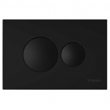 Кнопка смыва Vincea VFP-731MB, цвет матовый черный