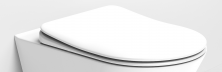 Сиденье для унитаза Boheme Avva 976-W белый глянец