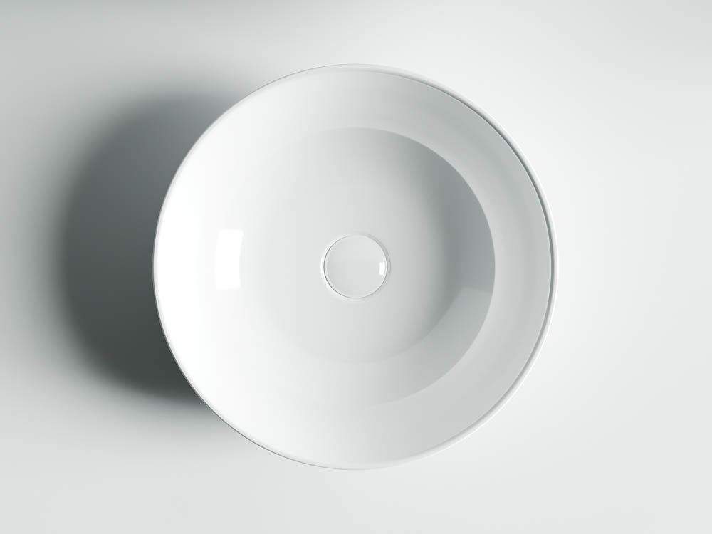 Умывальник чаша накладная круглая  Element 415*415*135мм Ceramica Nova CN6013 