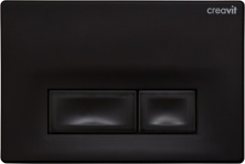 Кнопка смыва Creavit Ore GP3002.01 черный матовый
