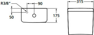 Бачок для унитаза Ideal Standard Connect E797001