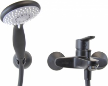 Смеситель Webert Sax Evolution SE850101560 для ванны с душем, черный