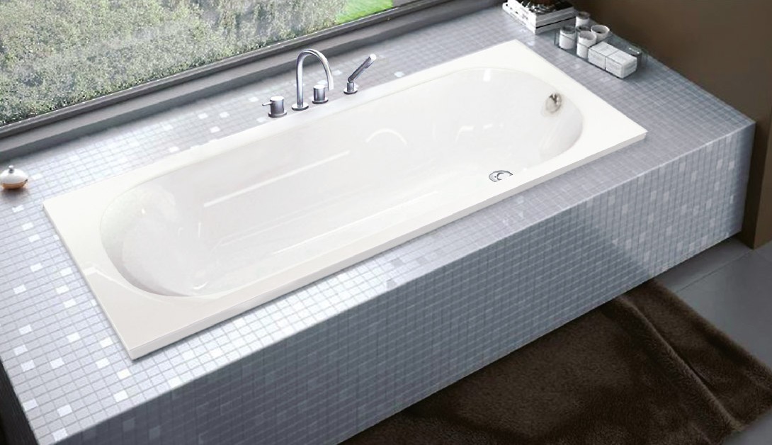 Акриловая ванна C-Bath Galaxy 170x70 прямоугольная CBQ016001