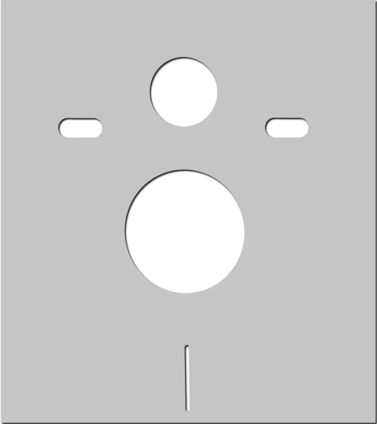 Система инсталляции для унитазов Berges Wasserhaus Atom 410 кнопка белая