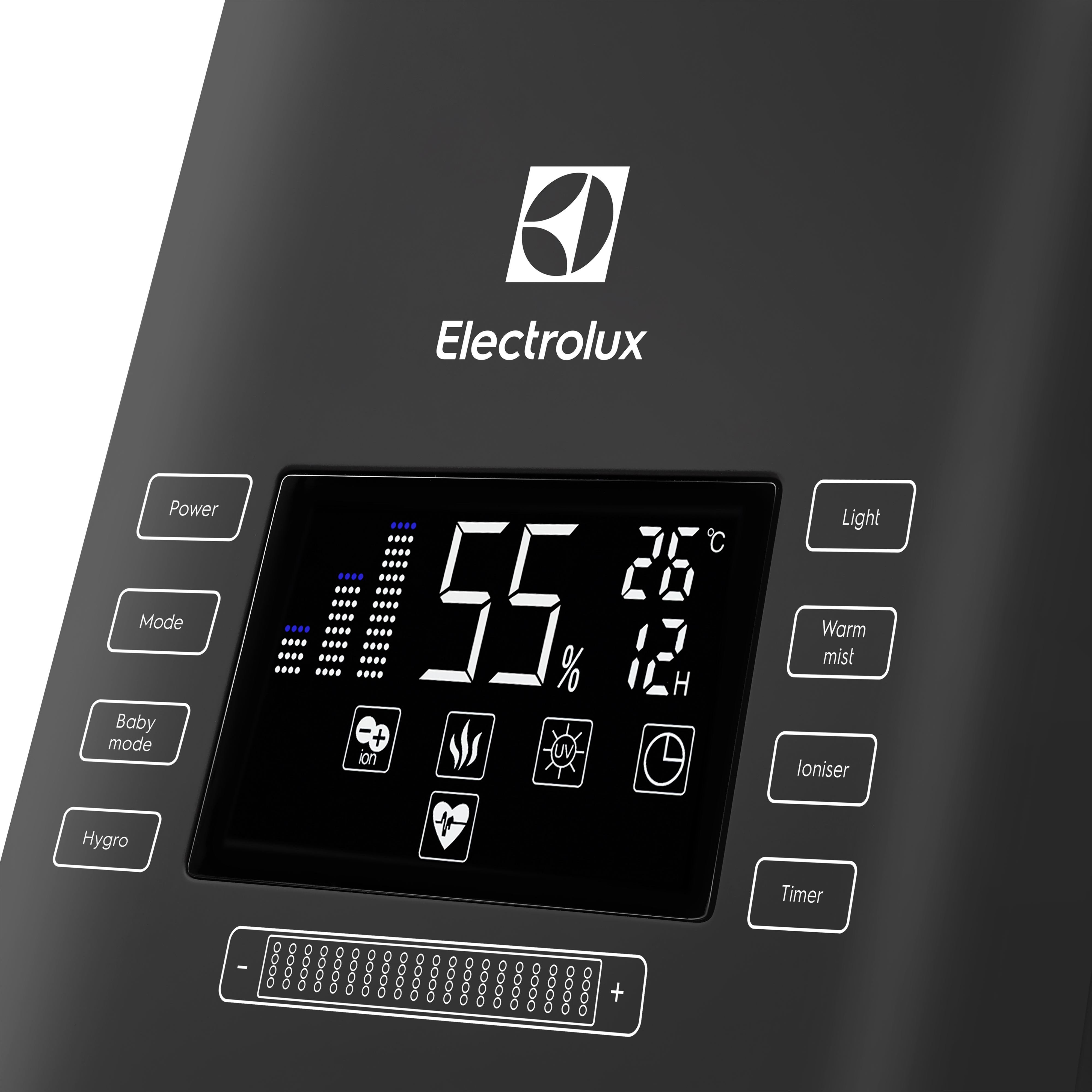 Увлажнитель воздуха Electrolux EHU-3710D ультразвуковой, черный
