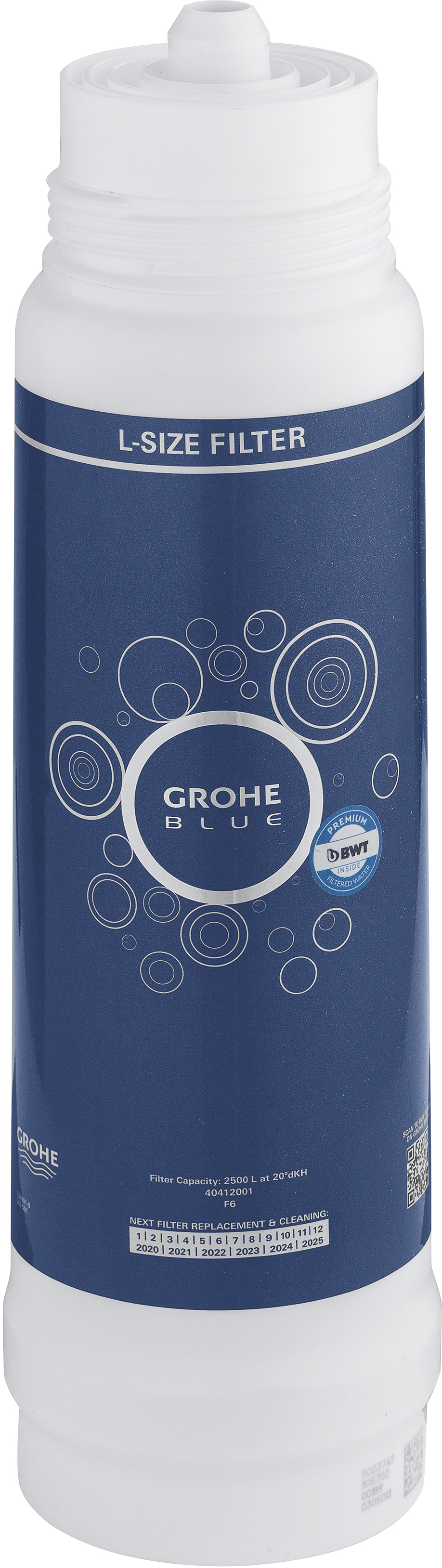 Фильтр Grohe Blue 40412001 L-Size, без насадки