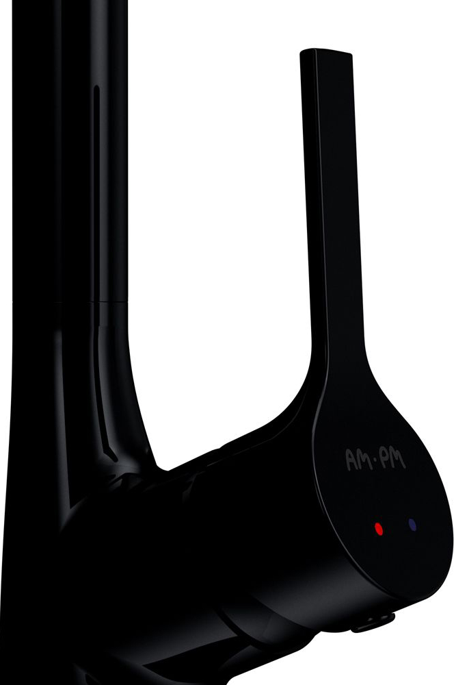 Смеситель AM.PM X-Joy S F85B07022 для кухонной мойки, чёрный