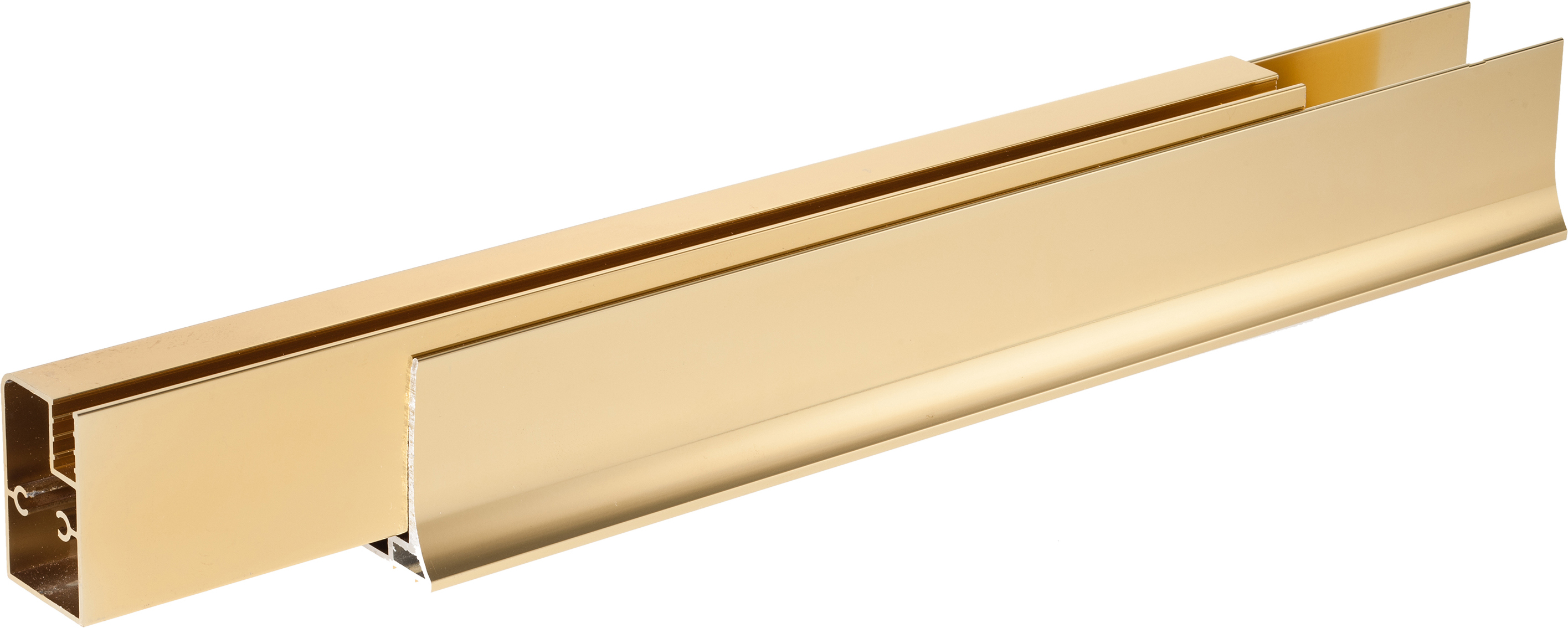 Душевая дверь в нишу Vegas Glass AFP-F 130 09 10 R профиль золото, стекло сатин