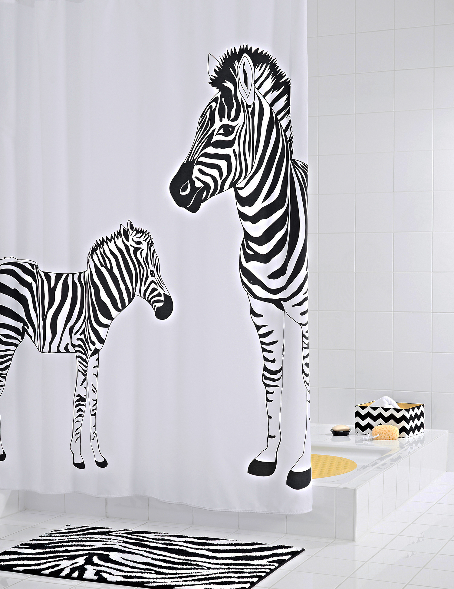 Штора для ванной Ridder Zebra 42311