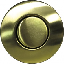 Кнопка Omoikiri 4996042 пневматическая, светлое золото