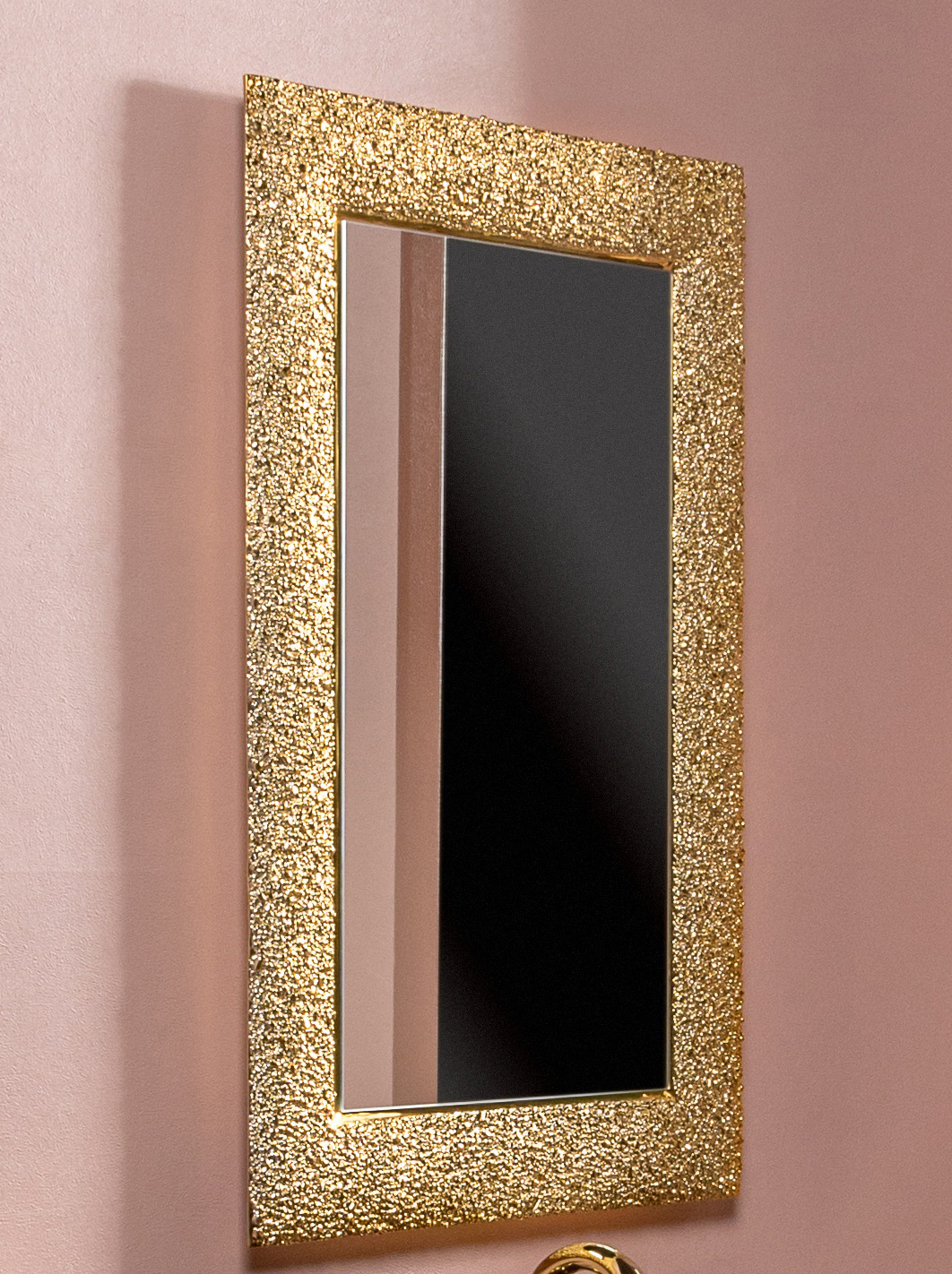 Зеркало Armadi Art NeoArt Aura 60 золото с подсветкой