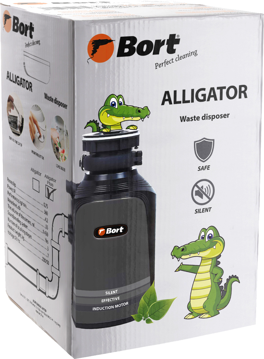 Измельчитель отходов Bort Alligator Plus