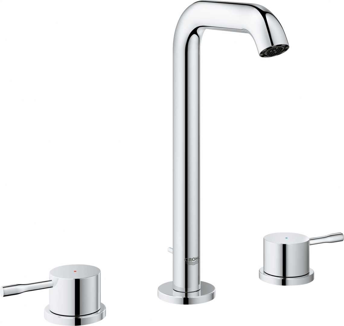 Смеситель grohe essence new. Смеситель для раковины 20299001 Grohe Essence New. Смеситель для раковины 20299001 Grohe Essence New на 3 отверстия. 20296001 Grohe. Смеситель Grohe Essence New 30269000.