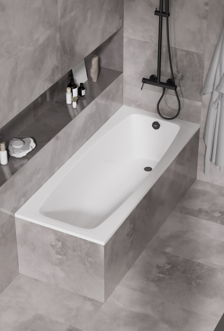 Акриловая ванна Alba Spa Valencia прямоугольная 150х70 ВПР0050000100 белая