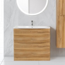 Тумба с раковиной BelBagno Acqua 100 напольная, rovere rustico 