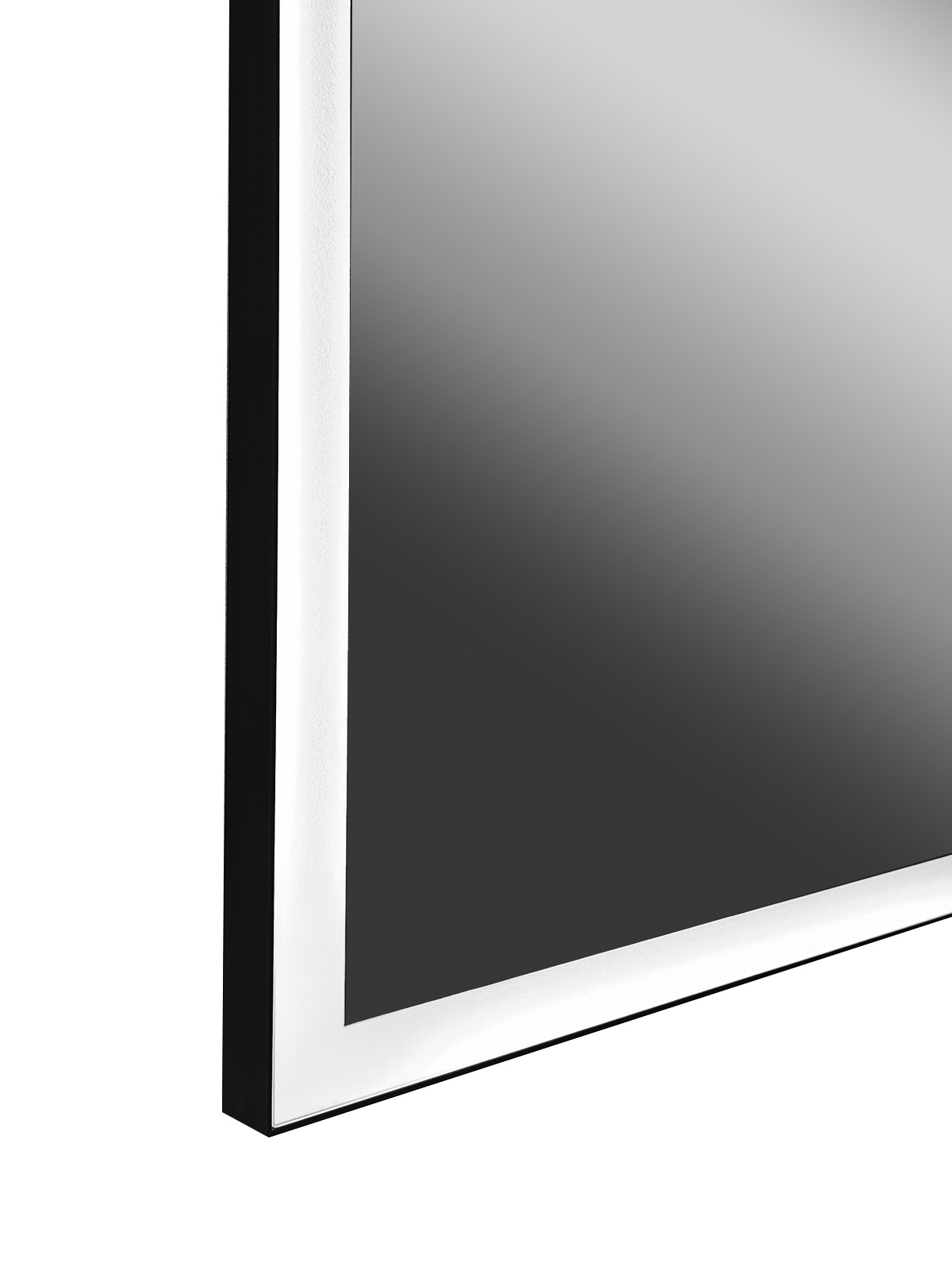 Зеркало Континент Solid Black standart 600x800 ЗЛП622