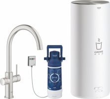 Смеситель Grohe Red II Duo 30079DC1 для кухонной мойки, с водонагревателем