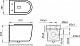 Унитаз подвесной Art&Max Elegant AM9316CHR безободковый