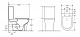 Унитаз напольный Azario FRETTA ROUND безободковый с бачком и сиденьем микролифт (AZ-1217 + AZ-1216)
