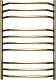 Полотенцесушитель водяной Domoterm Лаура П10 50x80, античная бронза