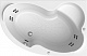 Акриловая ванна Radomir Vannesa Massage Ирма 169х110, с каркасом, экраном и полотенцедержателем, классик, R