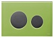 Кнопка смыва TECE Loop Modular зеленая